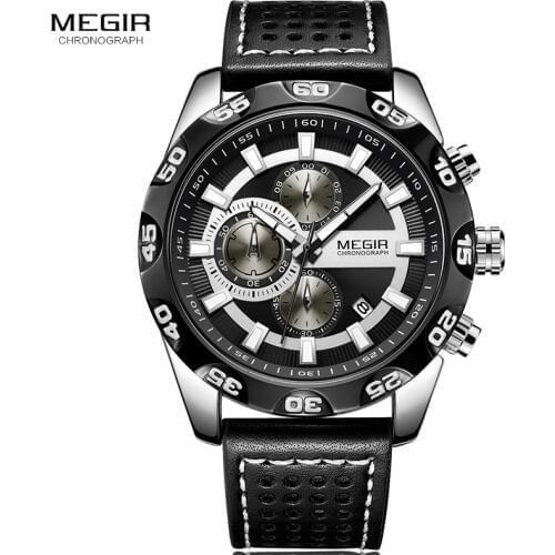 2019 Style Fashion Watches Super Man Luxury Brand MEGIR Watches Men Women Mens Watch Retro Quartz Relogio Masculion For Gift