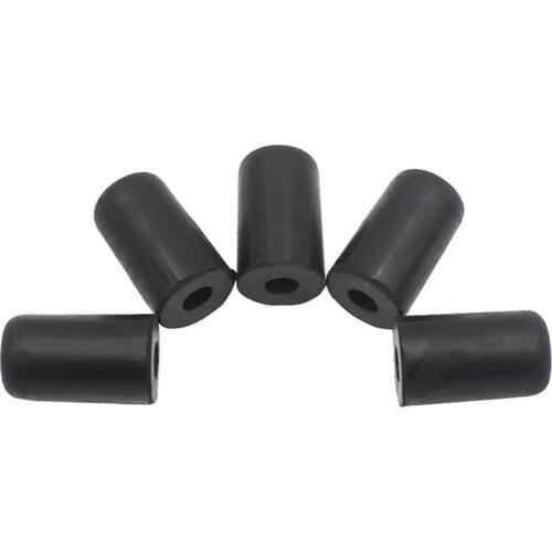 5 Pcs Cello Endpin Tip Protector Rubber Cello tail pin case Tip Cap Protector Non-Slip Mat For Cello Stringed Violin Parts