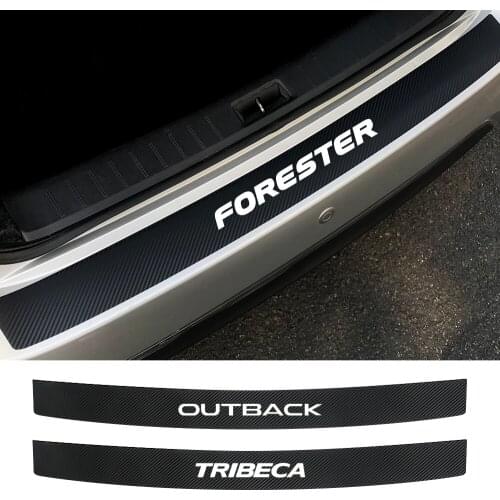 For Subaru Forester XV Ascent Legacy BRZ Outback WRX Crosstrek Exiga Levorg Tribeca Accessories Car Trunk Bumper Stickers Decals