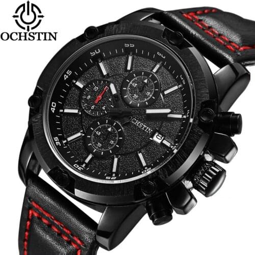 OCHSTIN Original Military Men Top Swiss Brand Luxury Famous Sport Stop Watch Male Clock Quartz New WristWatch Relogio Masculino