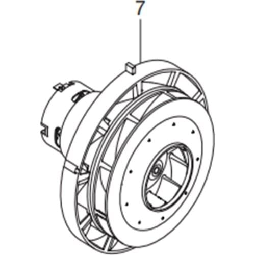 Motor for Makita CL183DZ CL183DZX 123424-4