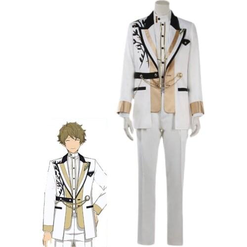 Game Ensemble Stars Ring A Bell Takamine Midori Cosplay Costume Halloween Carnival Uniform Party Suit Top Pants Coat Custom Made