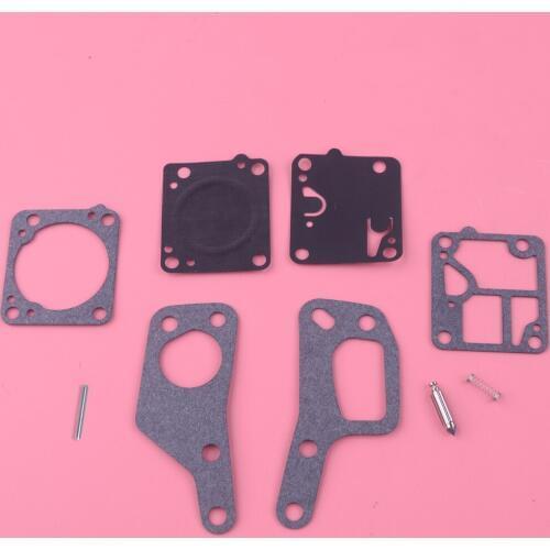LETAOSK 1 Set Chainsaw Carb Carburetor Repair Rebuild Kit fit for McCulloch Mini Mac 110 120 130 140 Zama RB19 M1M7