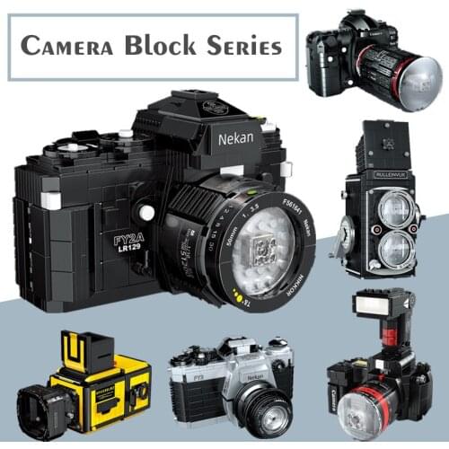 New Ideas City Creative Digital Camera Building Block Model DIY Bricks Educational Toys Christmas Gifts
