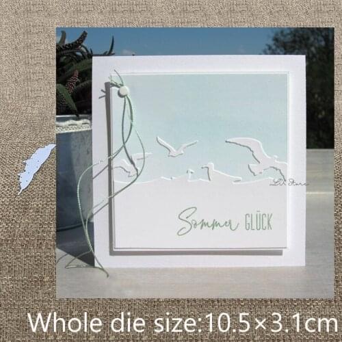 New Design Craft Metal Cutting Die die cuts Seagull edge decoration scrapbook Album Paper Card Craft Embossing die cuts