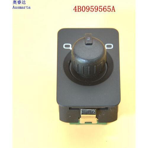 OEM adjust Knob side mirror switch with memory Rear View Mirror Switch for 1998-2004 A6 4B/C5 4B1 959 565A 4B1-959-565-A