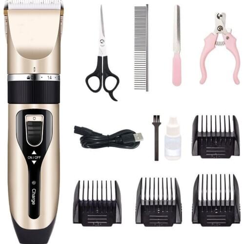 Professional Pet Dog Hair Trimmer Animal Grooming Clippers Cat Cutter Machine Shaver Electric Scissor Clipper