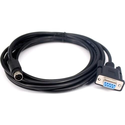DB9 TO MD8 PIN PLC Programming Cable 1761-CBL-PM02 For MicroLogix 1000,1200,1400,1500 Series PLC Cable 1761CBLPM02 2m 3M