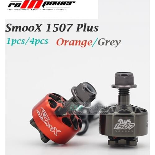 1/4PCS RCINPOWER SmooX 1507 Plus 2680KV/3800KV/4200KV 4S 6S 15mm x 7mm 3 inch cinewhoop Ducts Brushless Motor For RC FPV Racing
