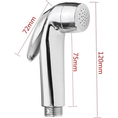 Silver Chrome ABS Bathroom Toilet Handheld Shower Head Mini Nozzle Sprayer Boat Marine Trailer Boat Hardware