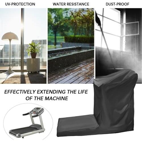 Folding Electric Treadmill Cover Dustproof Waterproof Walking Pad Covers Universal Sports Running Machine Shield with Zipper