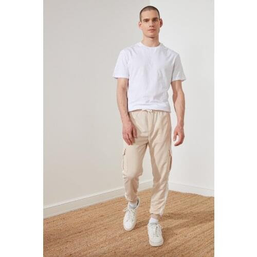 Trendyol Men 'S Regular Fit Sweatpants TMNSS21EA0127