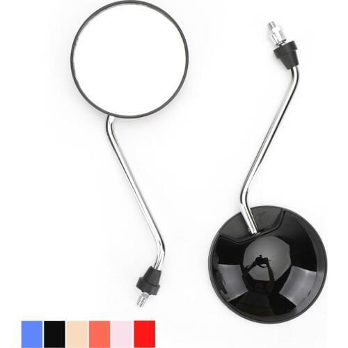 Artudatech Universal Scooter Moped Mirrors 8mm For Vespa For Piaggio Liberty 50cc 125cc 150cc Accessories