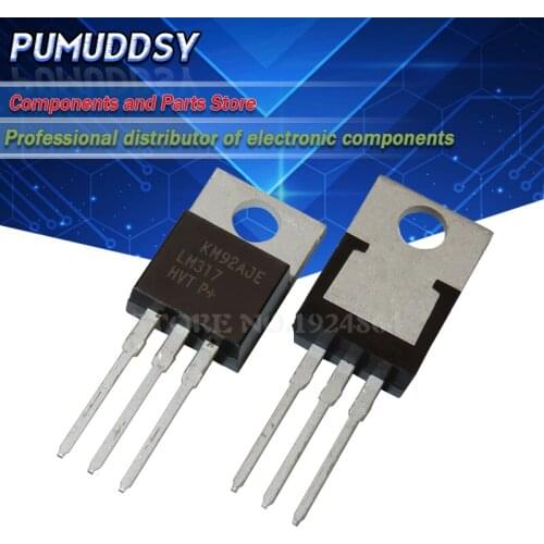10PCS LM317HVT TO-220 LM317 TO220 three terminal regulator