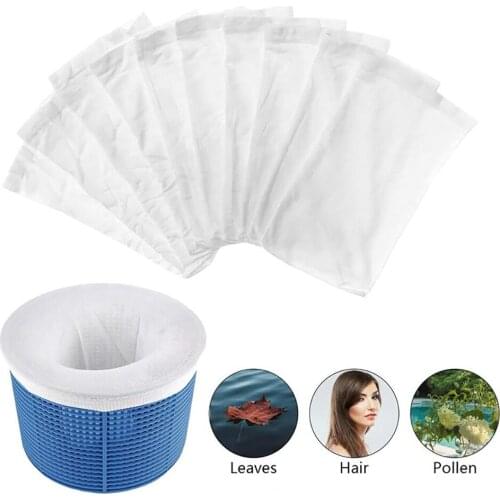 15-30 Pieces/set Of Skimmer Basket Filter Pool Cleaning Tool Swimming Pool Skimmer Filter Dustproof And Antifouling Sleeve