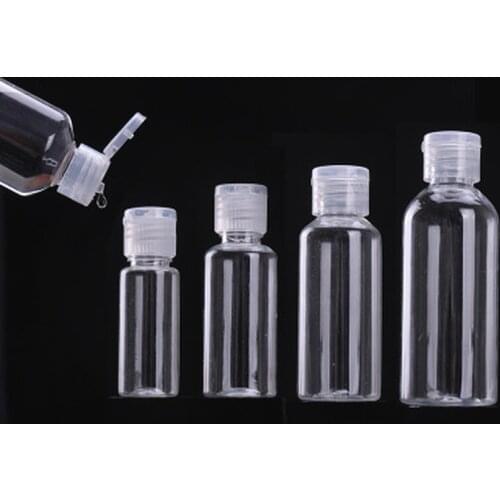 5pcs Plastic Shampoo Bottles Portable Cosmetic Container Travel Bottle Cosmetic Lotion Container Refillable Bottles