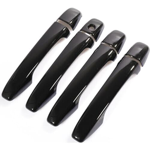 ABS Glossy Black Car Exterior Door Handle Cover Trim Fit for Subaru WRX STI 2015 2016 2017 2018 2019 2020