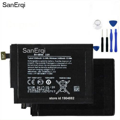 Battery For Nokia BV-4BWA BV4BWA lumia 1320 3500mAh Battery With free Tools