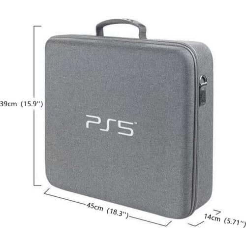 Travel Storage Handbag For PS5 Console Protective Luxury Bag Adjustable Handle