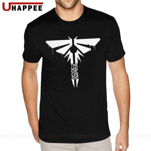 3XL The Last Of Us White T Shirt Homme Basic Style Summer Short Sleeves Classic T-Shirt Vintage Style Merch