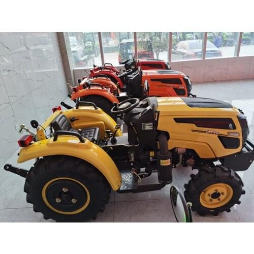 Good Price Hydraulic Agriculture Tractors Garden Machine Micro Compact Orchard Greenhouse Tractors