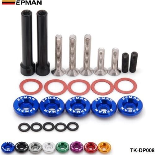 EPMAN Sport Valve Cover Washers Kit for Honda D-Series (Red, Black, Silver, Blue,Purple,Green,Gray) TK-DP008