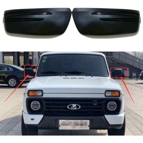 2PCS Covers For LADA LED Turn Signal Lamp For Lada Niva 1977+ Side Mirror Cover Light DRL