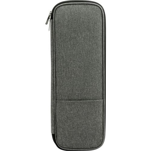 Genuine New Arrival Long Crochet Bag Solid Color Classic Knitting Tool Container Floral Printed Sewing Organizer Knitted Bag