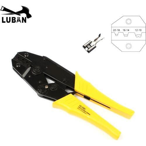 LUBAN HS-03BC 0.5 to 6.0 mm2 AWG 16 -10 Crimping Tool Crimping Plier Multi Tool 0.5-6mm2 manual hand multi tools