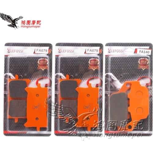 Motorcycle Front / Rear Brake Pads For Honda Adv 750 H Adv X 750 X-Adv ADV750 2017 2018 2019 2020 CBR650R CB650R ABS 2018-2020