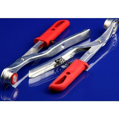 Strong Magnetic Safety Pliers Punch Accessories Suction Cup Security Handle Device Aluminum Alloy Clamp With Hook,Spring