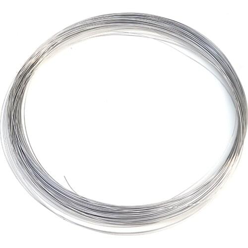 10Meter 304 Stainless Steel Hard Wire Spring Steel Wire 0.1/0.2/0.3/0.4/0.5-1mm Steel Wire Cord Line Rustproof Handmade DIY
