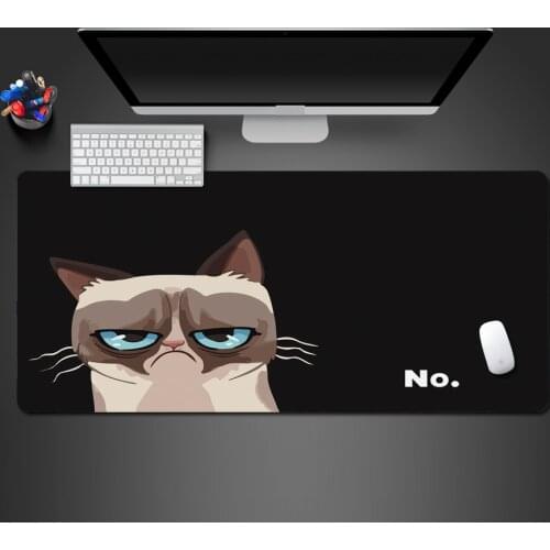 Cute Interesting Cat Animal Mouse Pad Unique Creative High Quality Best-Selling Modern Customizable Rubber Table Mat Large Pads