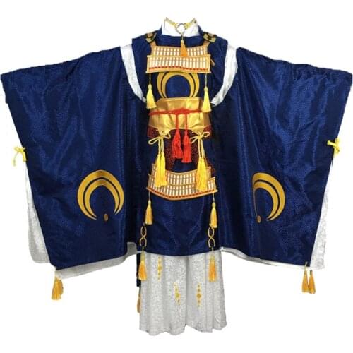 Touken Ranbu Online Mikazuki Munechika Cosplay Costumes Kimono Halloween Costumes For Adult
