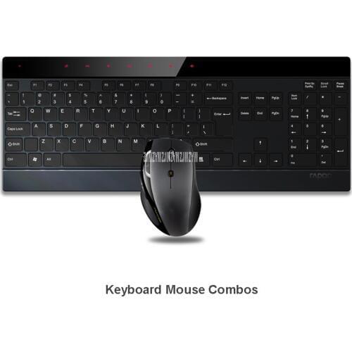 8900P 1600DPI 5G 4.0mm Ultra-Thin Intelligent Wireless Keyboard and Laser Mouse 2-in-1 Combo - IF Design Award Winner notebook