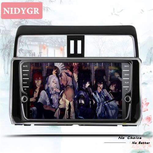 Android 10.0 2 din 4+64GB car dvd gps For Toyota PRADO 150 2018 2019 Autoradio Multimedia Stereo navi radio recorder Head Unit