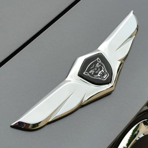 Car 3D metal sticker is suitable for the body decoration of the rear door hood of Jaguar X-type F-type S-type Xe XF XJ XK xjr XF