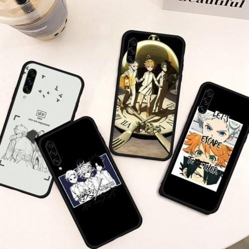 The Promised Neverland anime high quality Phone Case For Samsung Galaxy A 3 6 7 8 10 20 30 40 50 70 71 10S 20S 30S 50S PLUS