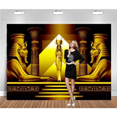 Photography Backdrops Gold Ancient Egypt Egyptian Themed Background Queen Party Backdrop Background Photography Photo Backdrop