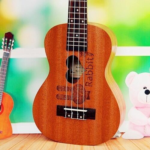 21 inch 4 Strings 15 Frets Ukulele soprano Hawaiian Guitar Acoustic guitar Rosewood Fingerboard Free Send Ukulele Piezo Pick Up