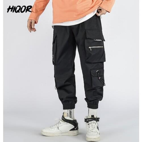 HIQOR Men's Trousers With Pockets