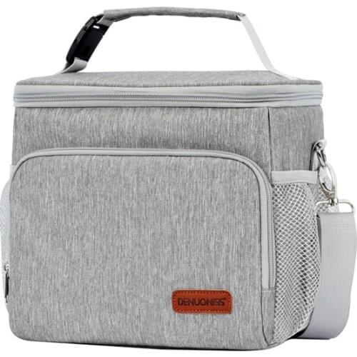 Insulated Lunch Bag for Women Men, Leakproof Thermal Reusable Lunch Box Tote for Adult & Kids , Lunch Cooler for Office Work