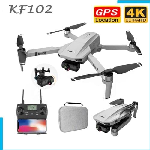 KF102 GPS Drone 8K HD Camera 2-Axis Gimbal Professional Anti-Shake Aerial Photography Brushless Foldable Quadcopter 1.2km