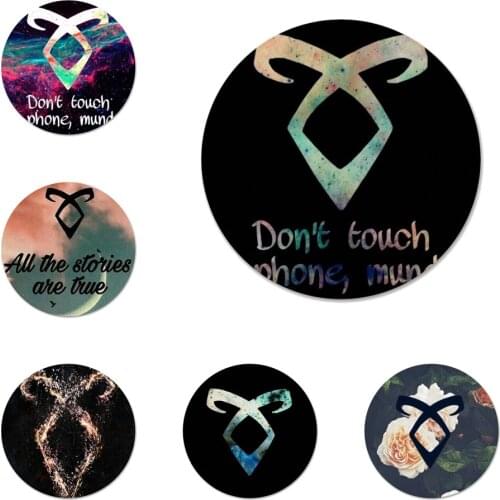 Mortal Instruments City Of Bones Badge Brooch Pin Accessories For Clothes Backpack Decoration gift