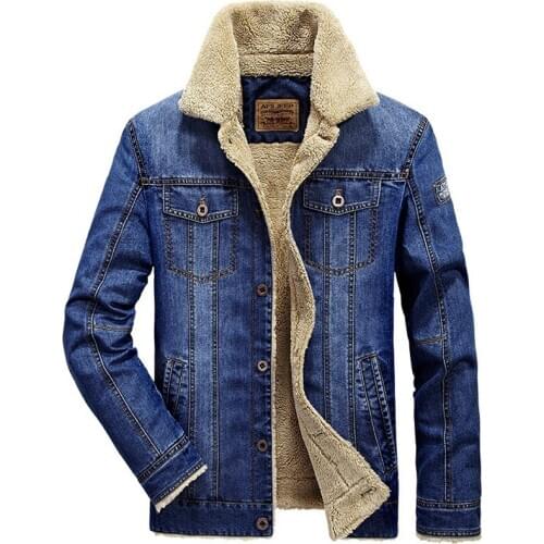 Cowboy Jacket Men Casual Solid Color Denim Jackets Brand New Fashion Overcoat Brand Clothing Jaqueta Masculino 6XL Jeans Coats
