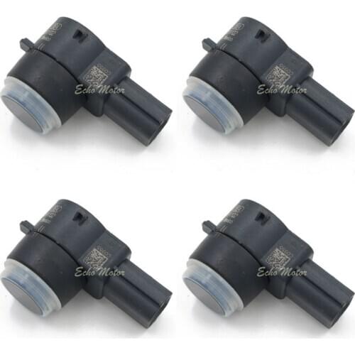 New Set (4) PDC Parking Aid Bumper Object Sensor Radar Reverse Assist for Chrysler 1EW63DX8AA 0263003852