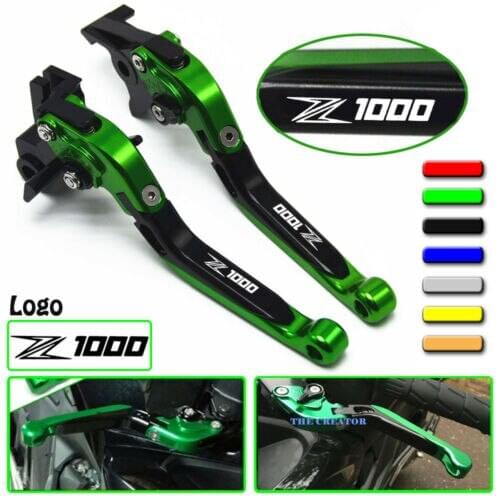 Motorcycle CNC Accessories Adjustable Folding Extendable Brake Clutch Levers for KAWASAKI Z1000SX NINJA1000 11-16