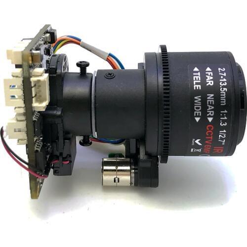 SIP-E323CVML-27135 2.0mp 30fps1/2.9"IMX323+3516CV200 1080P 2.0MP IP PTZ Camera Module Board 5X Motorized Zoom Lens 2.7-13.5mm