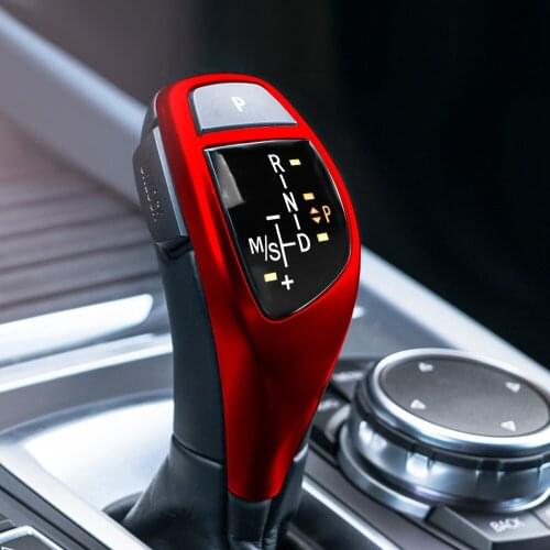 Gear Button Cover Emblem M Performance Sticker Car Shift Knob Panel