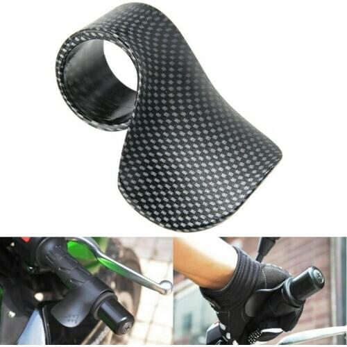 Universal Motorcycle Accessories E-Bike Grip Throttle Assist Carbon Fiber Moto Wrist Cruise Control Cramp Rest Aid Grips